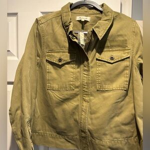 Madewell Khaki Utility Jacket